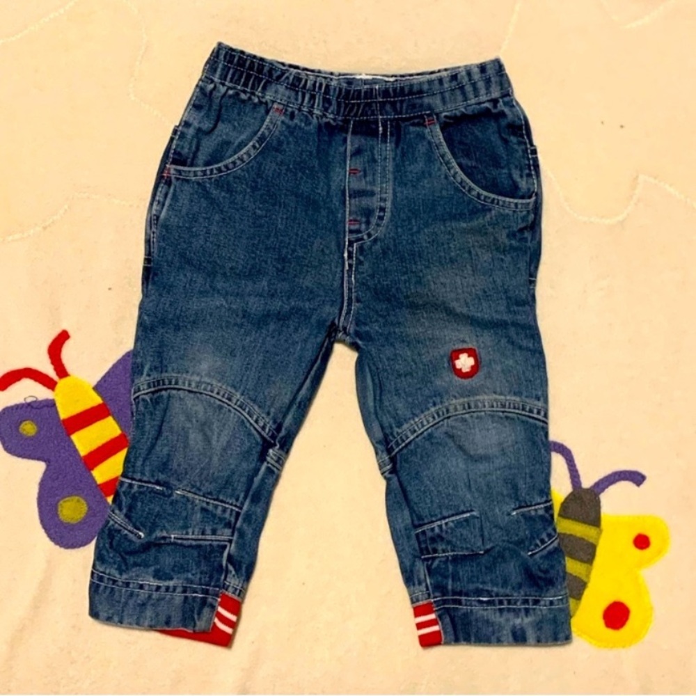 Vintage Swiss Baby Denim Pants